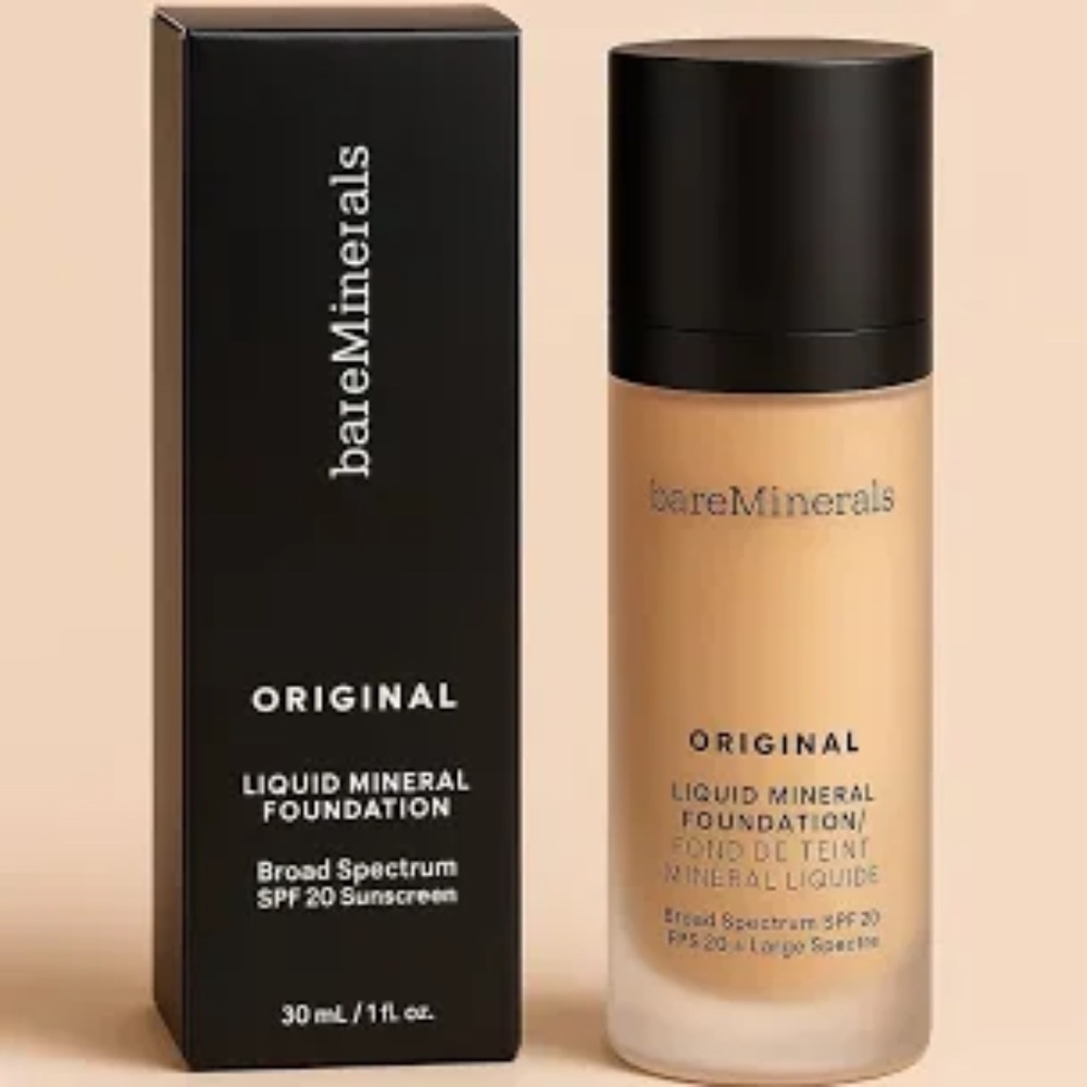 bareMinerals Original Liquid Mineral Serum Foundation Golden Beige 13